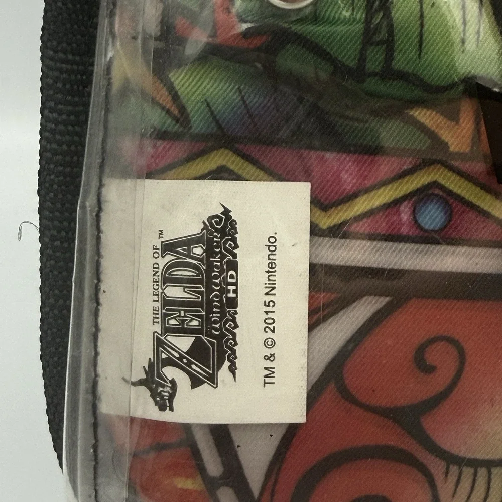 Legend Of‎ Zelda Wind Waker Stained Glass Travel Organizer Cosmetic Bag